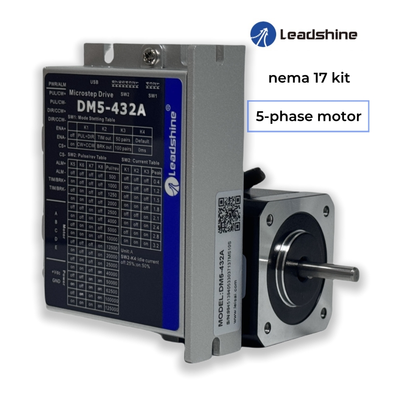 Stepper Motor Nema17 - Leadshine 0.72 Degrees Nema17 Cnc Kit
