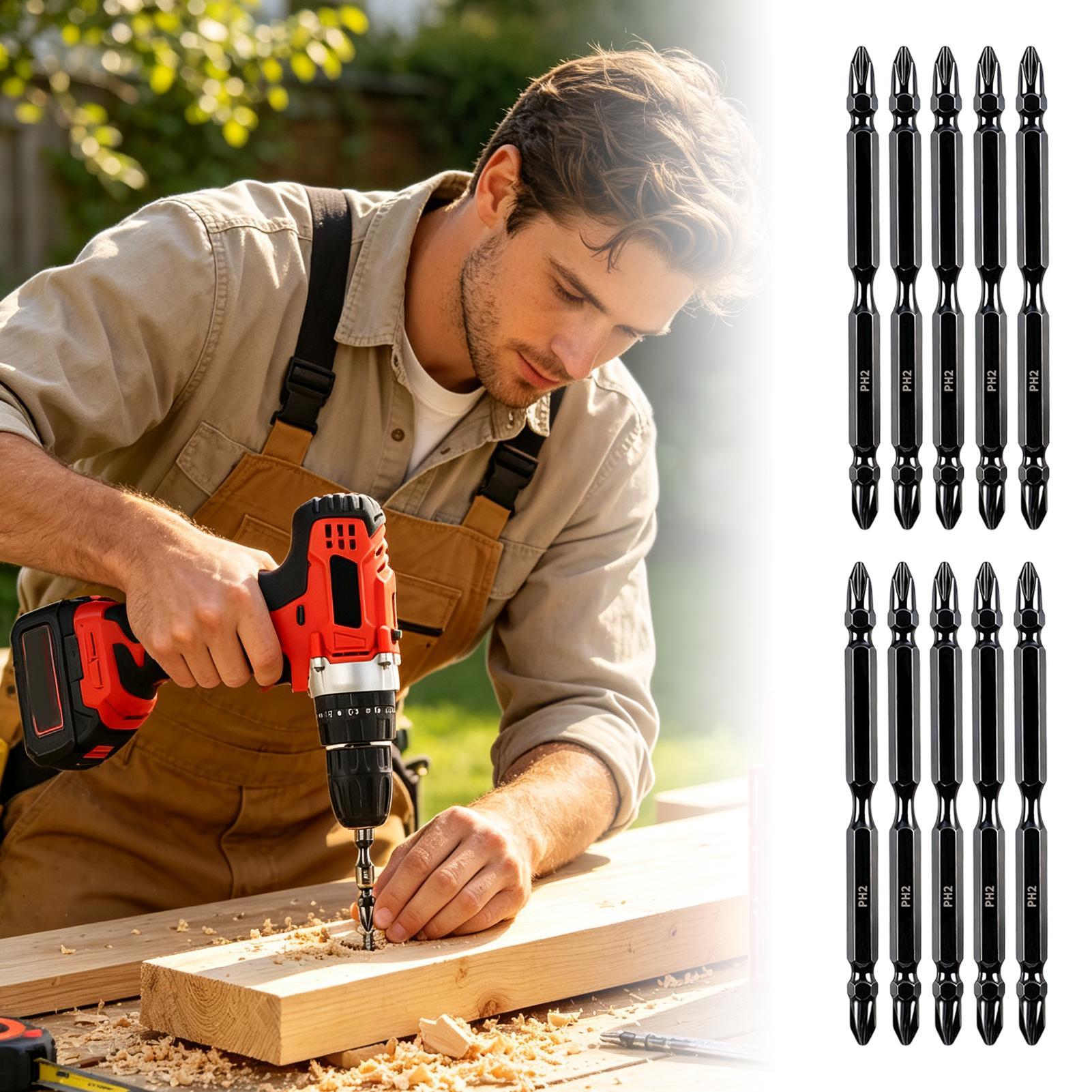Magnetic Drill Bits Double-End - End Mill recension och pris