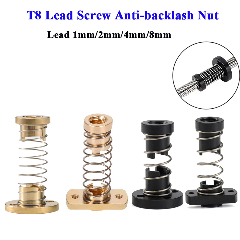 T8 Lead Screw Anti-backlash Nu - Lead Screw 8Mm recension och pris