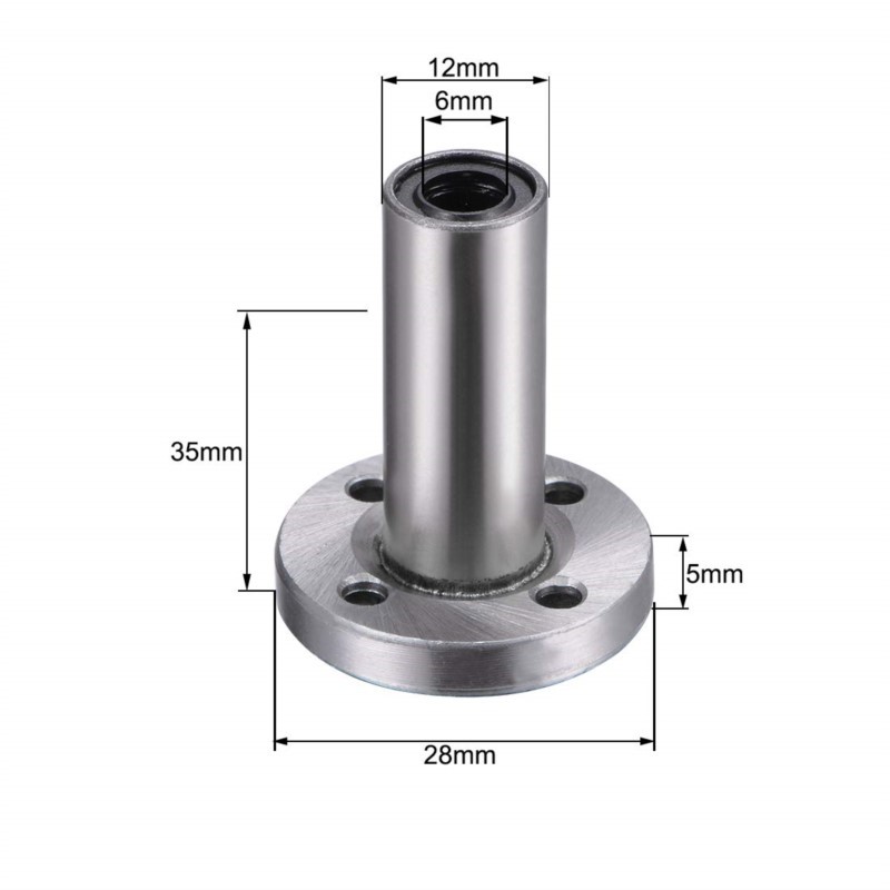 4pcs/Pack Lmf8uu Lmf10uu Lmf6u - Linear Rod 8Mm recension och pris