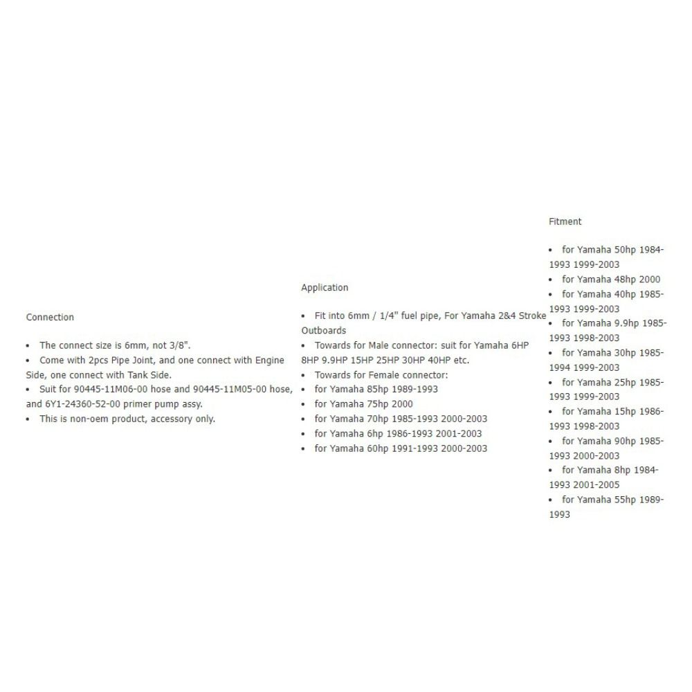 Useful Female Fuel Fuel Line C - Coupling 8Mm recension och pris
