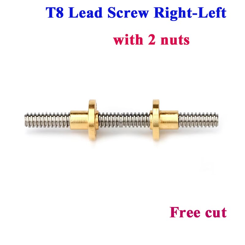 T8 Lead Screw Right-Left Threa - Lead Screw 8Mm recension och pris