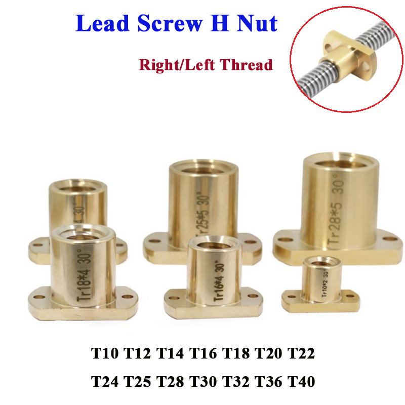 T10-T32 Lead Screw H Nut Flang - Lead Screw 8Mm recension och pris