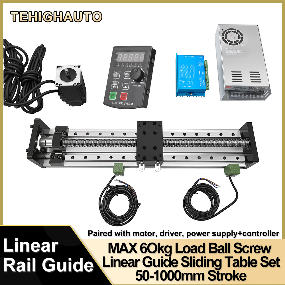 CNC Ball Screw Sliding Table L - Linear Rail recension och pris