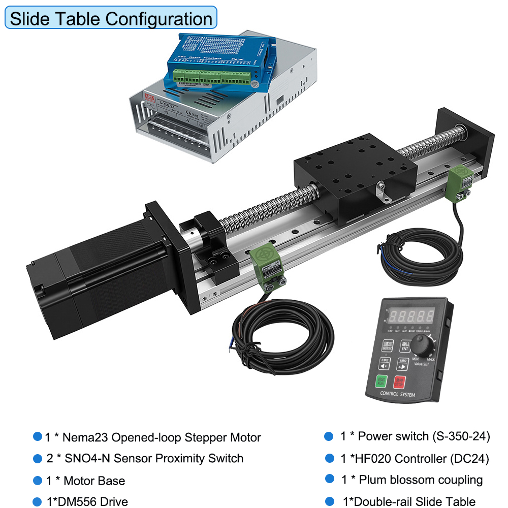 CNC Ball Screw Sliding Table L - Linear Rail recension och pris