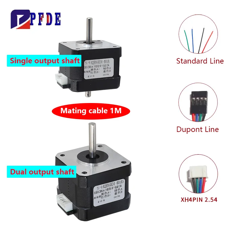 Nema17 Stepper Motor 42BYGH 3D - Stepper Motor Nema17 recension och pris