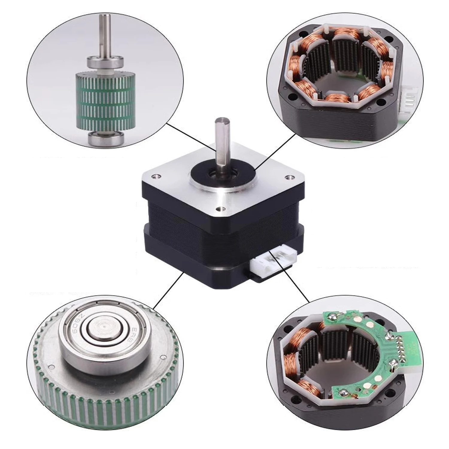 Nema17 Stepper Motor 42BYGH 3D - Stepper Motor Nema17 recension och pris