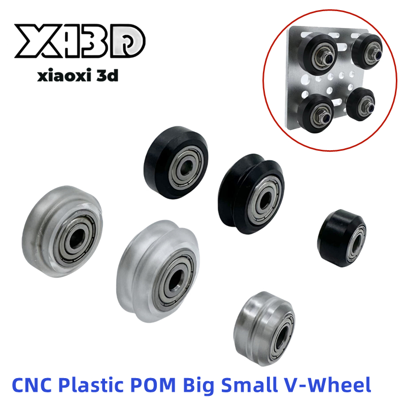1/5/10PCS POM Plastic Wheel Be - V Slot Wheel recension och pris