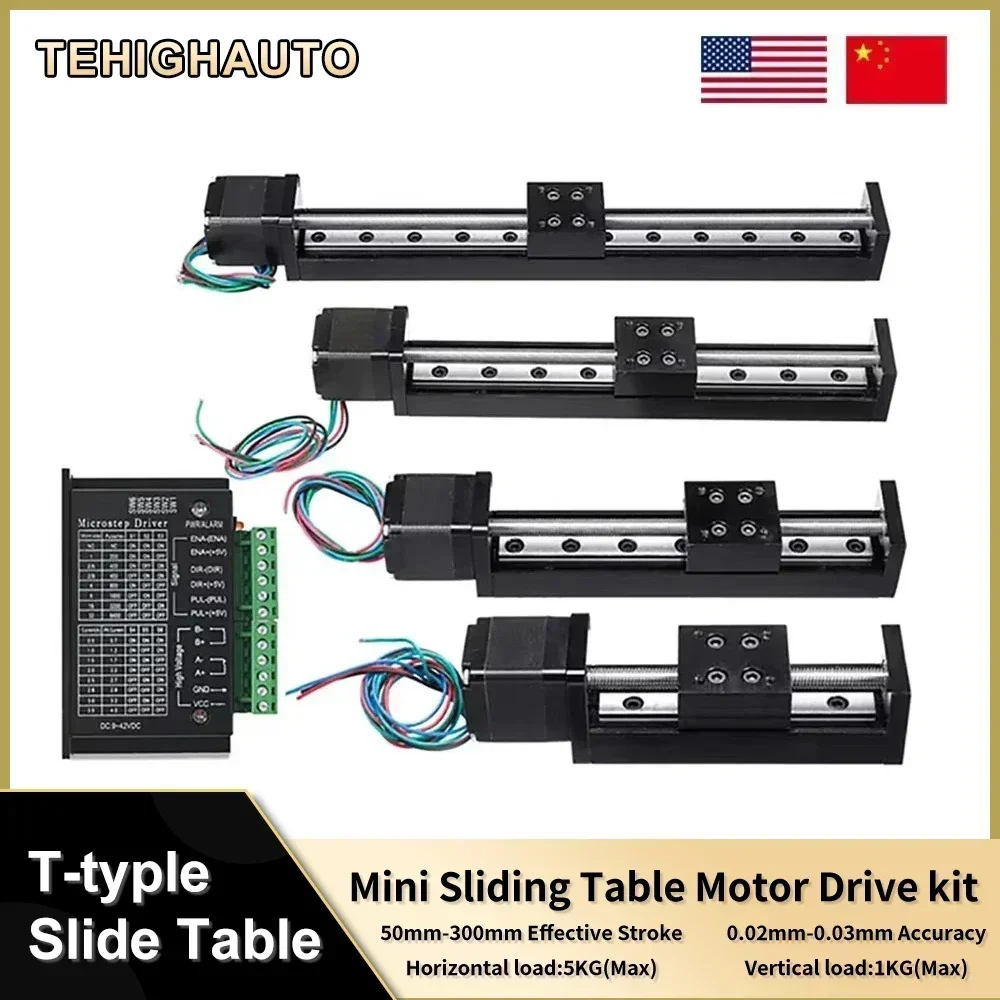 T-type Linear Guide Rail Stage - Linear Rod 8Mm recension och pris